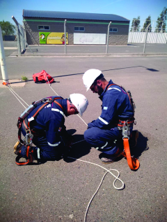 Trabajar de forma segura en altura