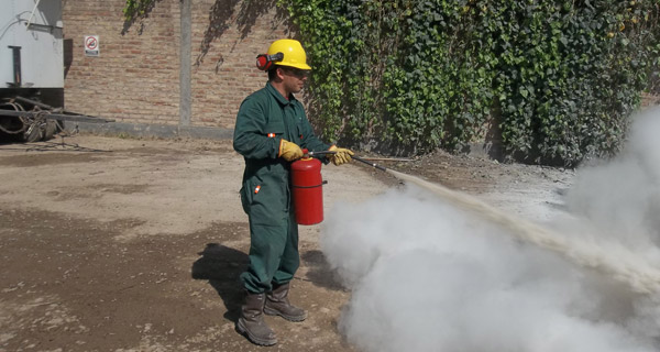 Extinción de Incendios y Roles de Evacuación