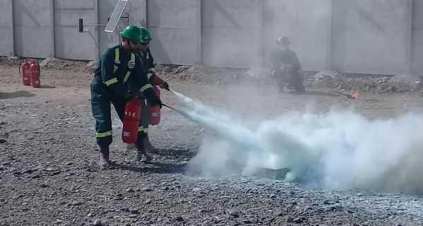 Extinción de Incendios y Roles de Evacuación