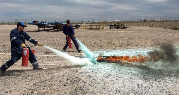 Extinción de Incendios y Roles de Evacuación