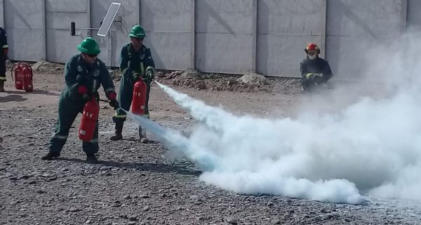 Extinción de Incendios y Roles de Evacuación